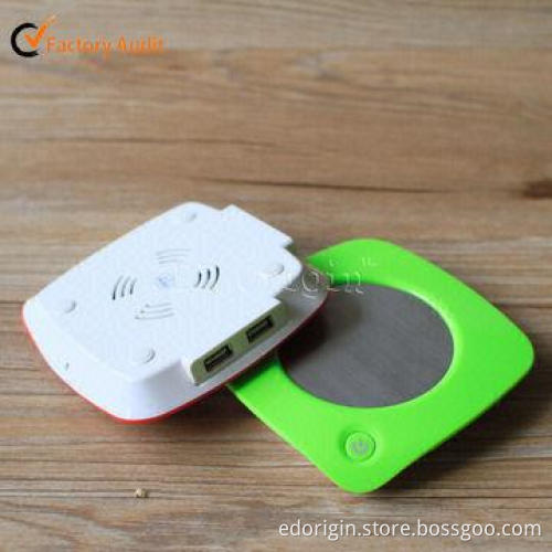 USB Hub Mug Warmer Pad for Water, Tea Coffee and Promotional, Powered by USB, 5V Voltage